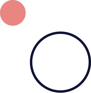 Orange-Circle-Blue-Outline-Circle