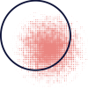 orange-dotted-blue-outline-circle